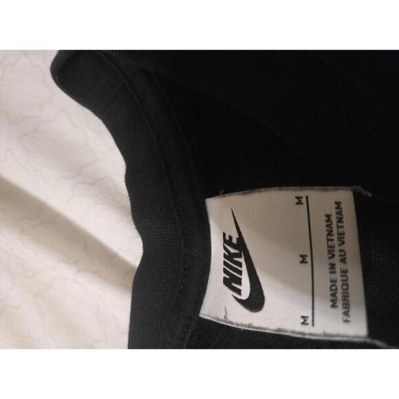 Nike Black Sweatshirt with Gold Swoosh Logo - Medium - Picture 2 of 4